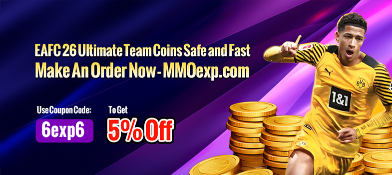 EAFC 26 Ultimate Team Coins Safe and Fast Make An Order Now - MMOexp.com
